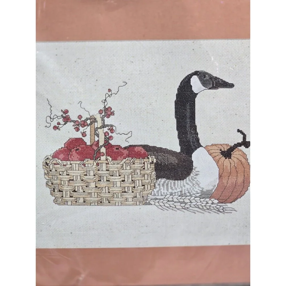 Janlynn Counted Cross Stitch Kit #59-18 Harvest Time New Thanksgiving Halloween